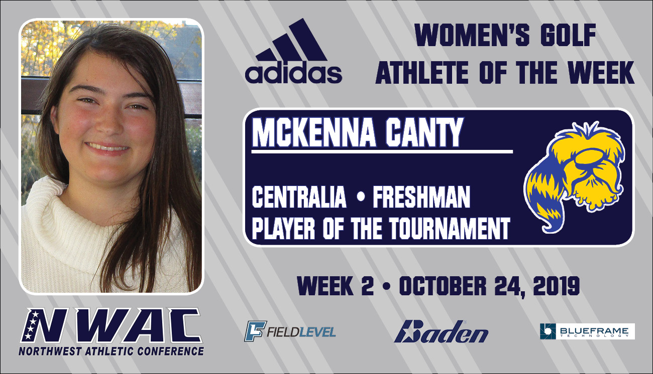 Adidas Athlete of the Week graphic for McKenna Canty