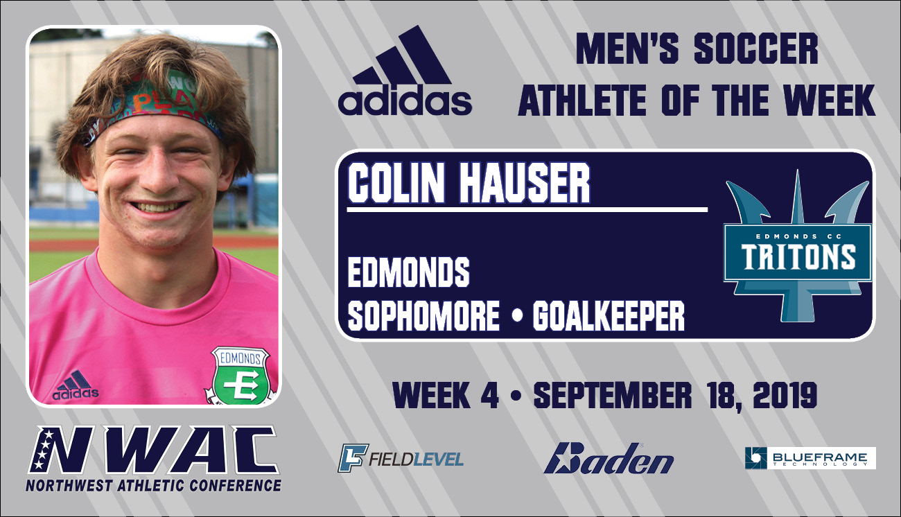 Adidas graphic with image of Colin Hauser