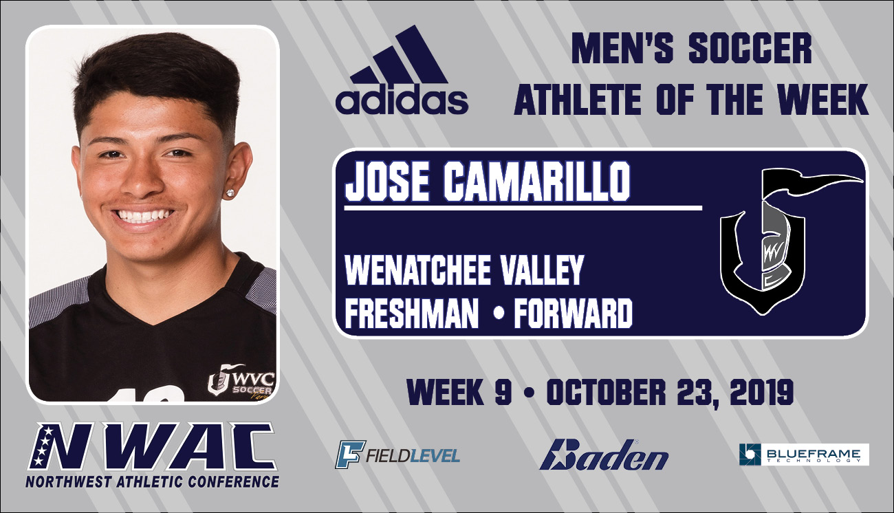 Adidas Athlete of the Week graphic for JOSE CAMARILLO
