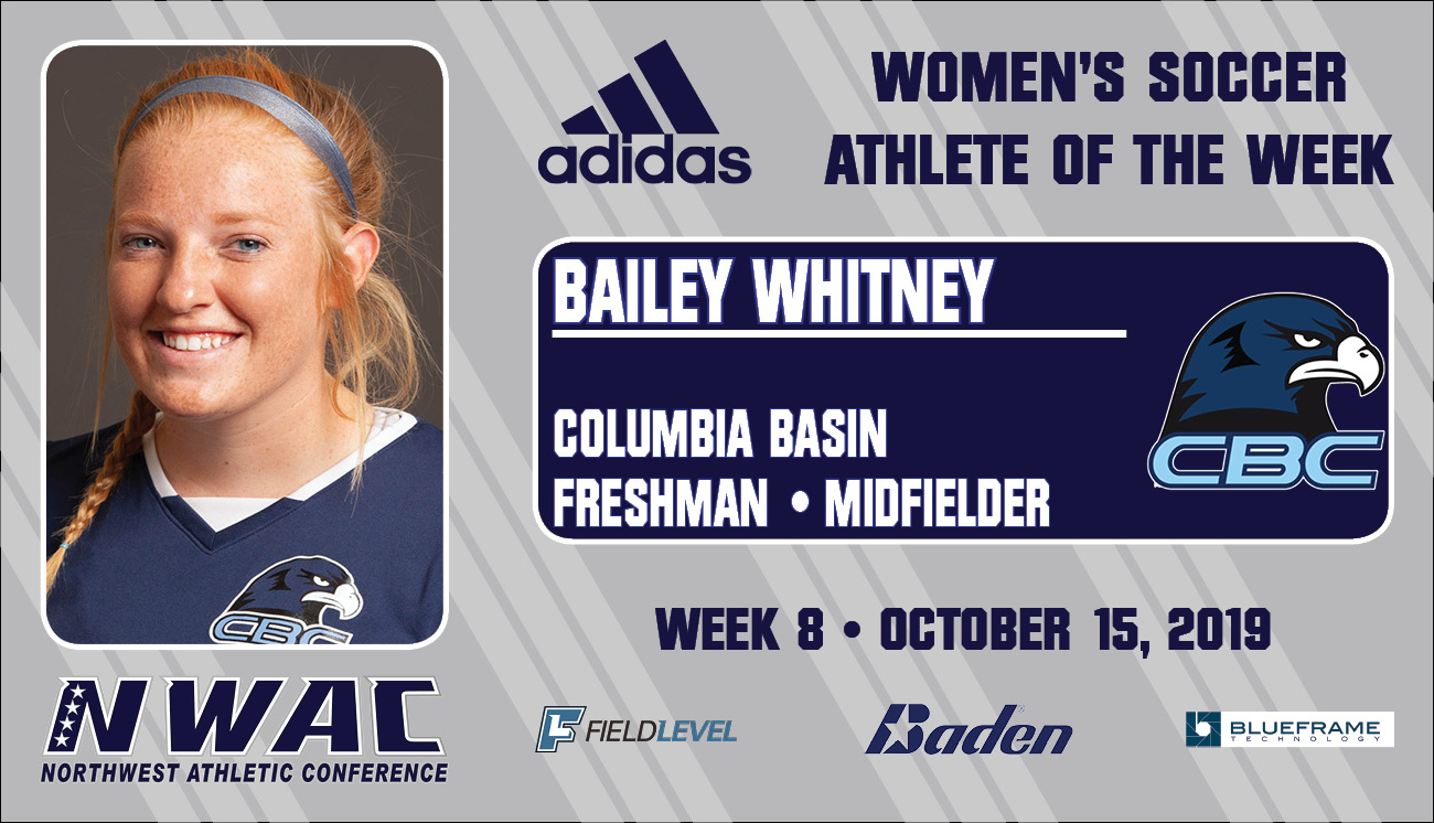 Adidas Athlete of the Week graphic for Bailey Whitney