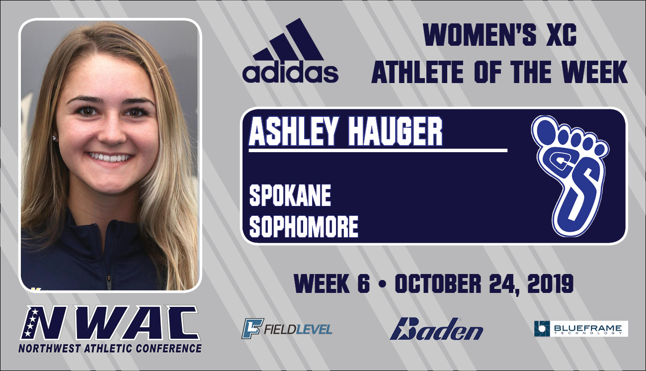Adidas athlete of the week graphic of Ashley Hauger