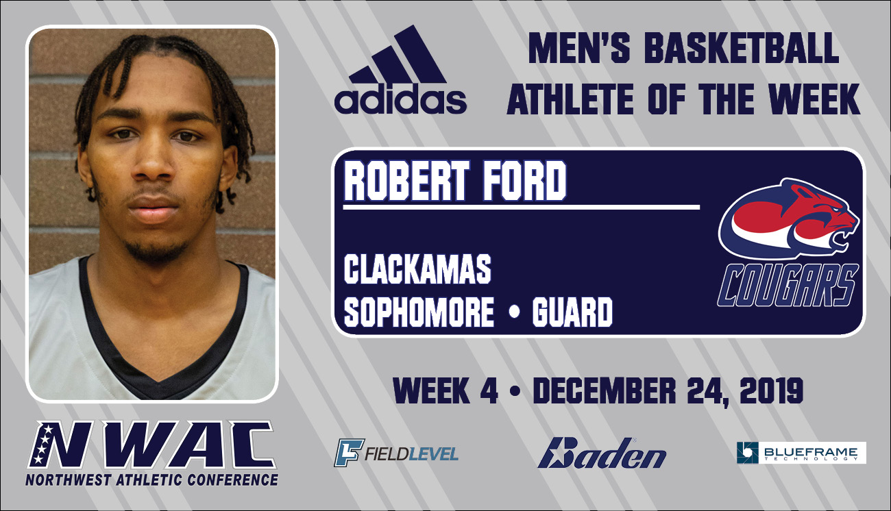 Adidas Athlete of the Week graphic for Robert Ford