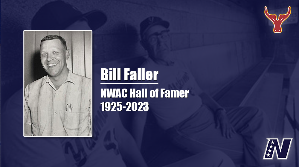 NWAC, Yakima Valley Mourn Loss of Hall of Famer Bill Faller, 98 - Celebration of Life Sep. 30