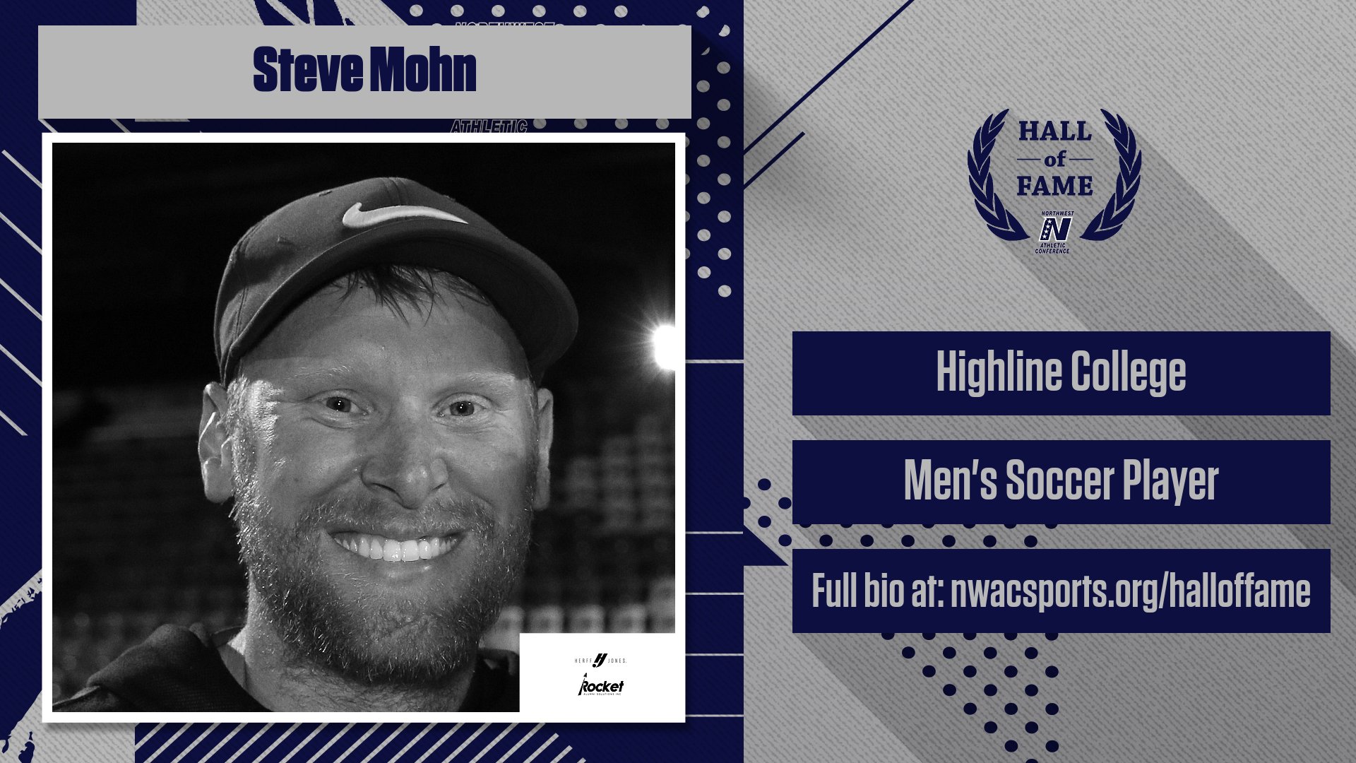 2024 NWAC Hall of Fame Inductee: Steve Mohn, Highline College, Men's Soccer