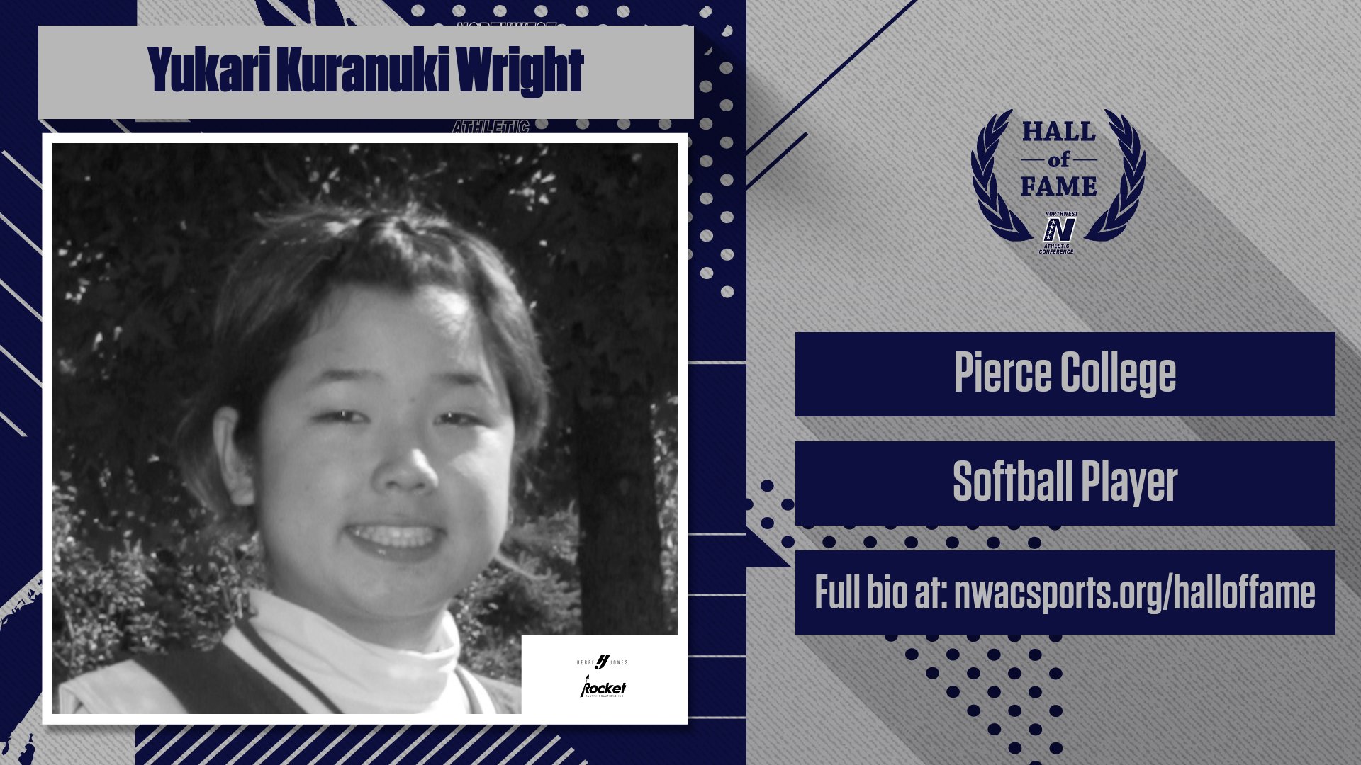 2024 NWAC Hall of Fame Inductee: Yukari (Kuranuki) Wright, Pierce College, Softball