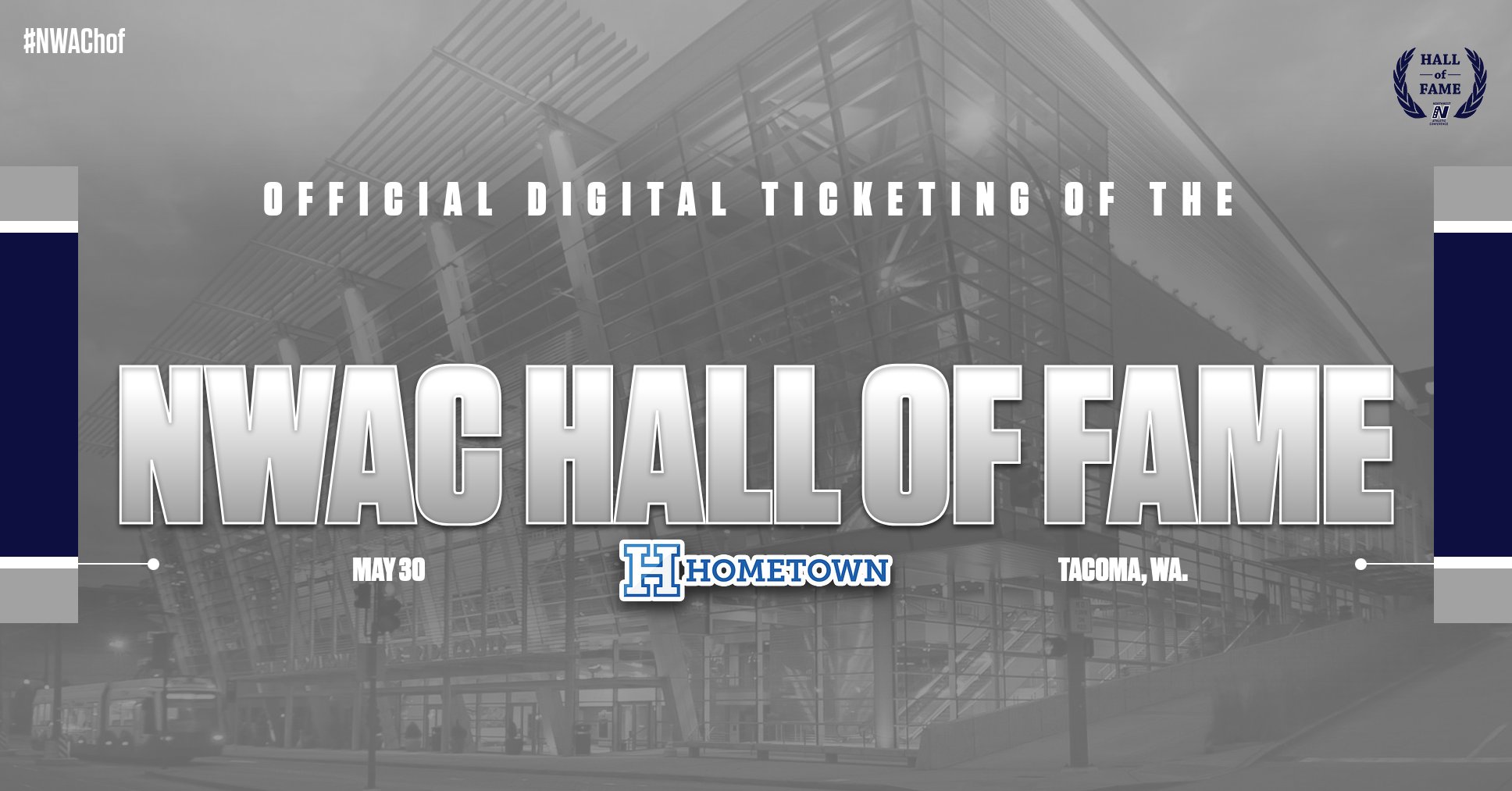 NWAC Hall of Fame partner - HomeTown Ticketing graphic
