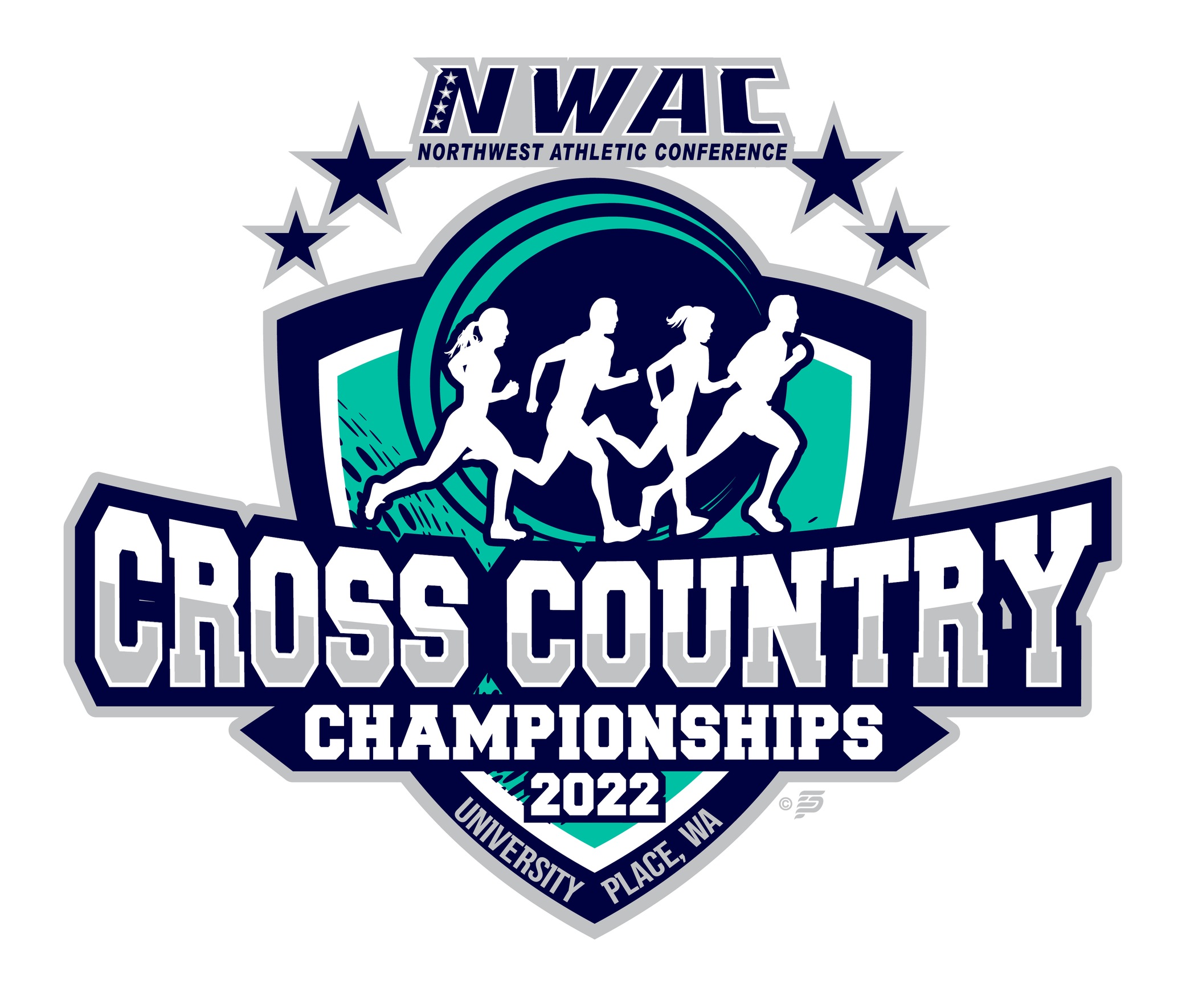 2022 NWAC Cross Country Championships logo