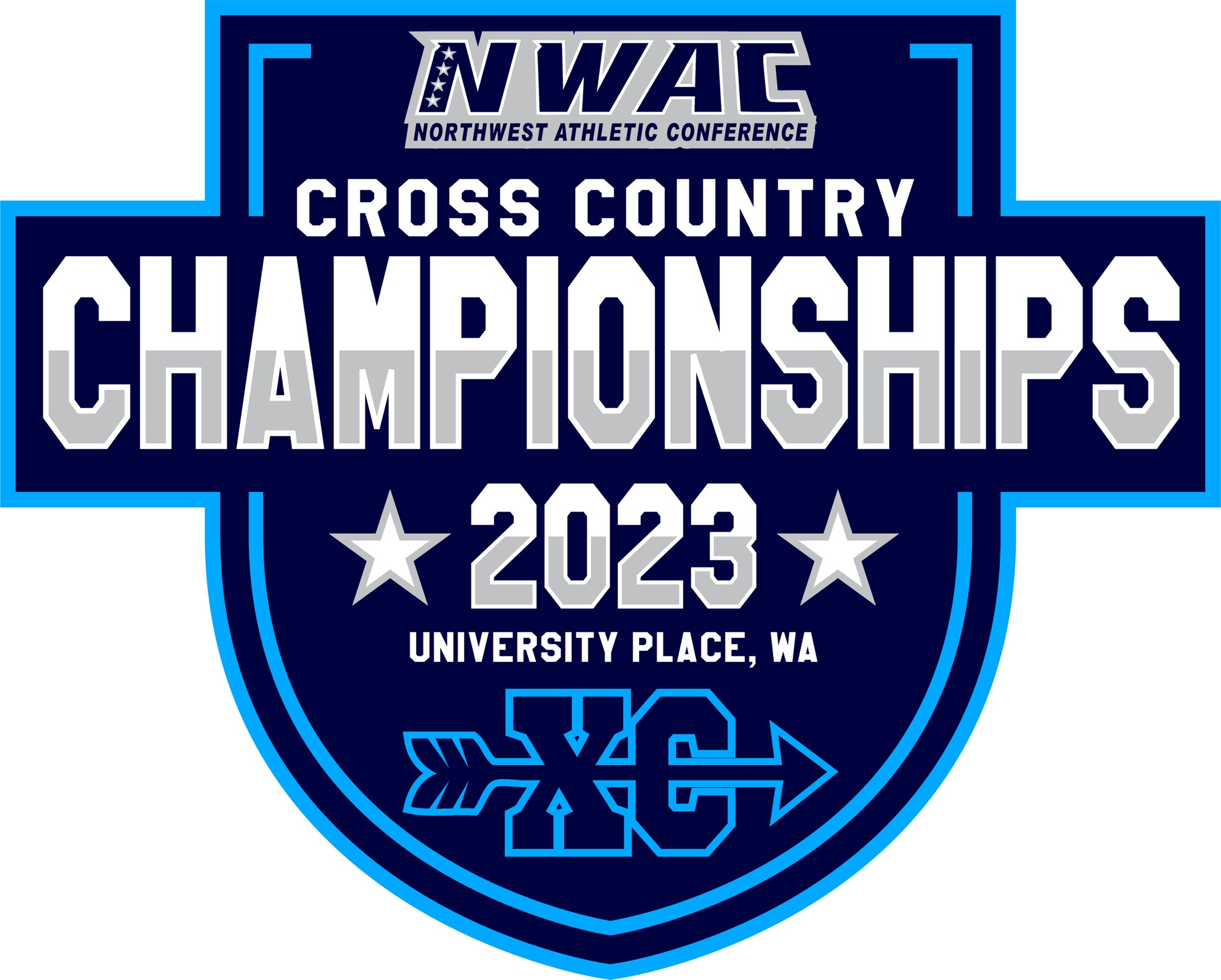 2023 NWAC Cross Country Championships logo