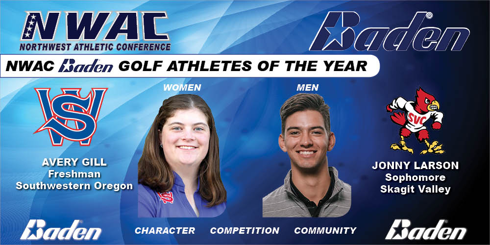 Gill & Larson named 2019 Baden Golf Athletes of the Year