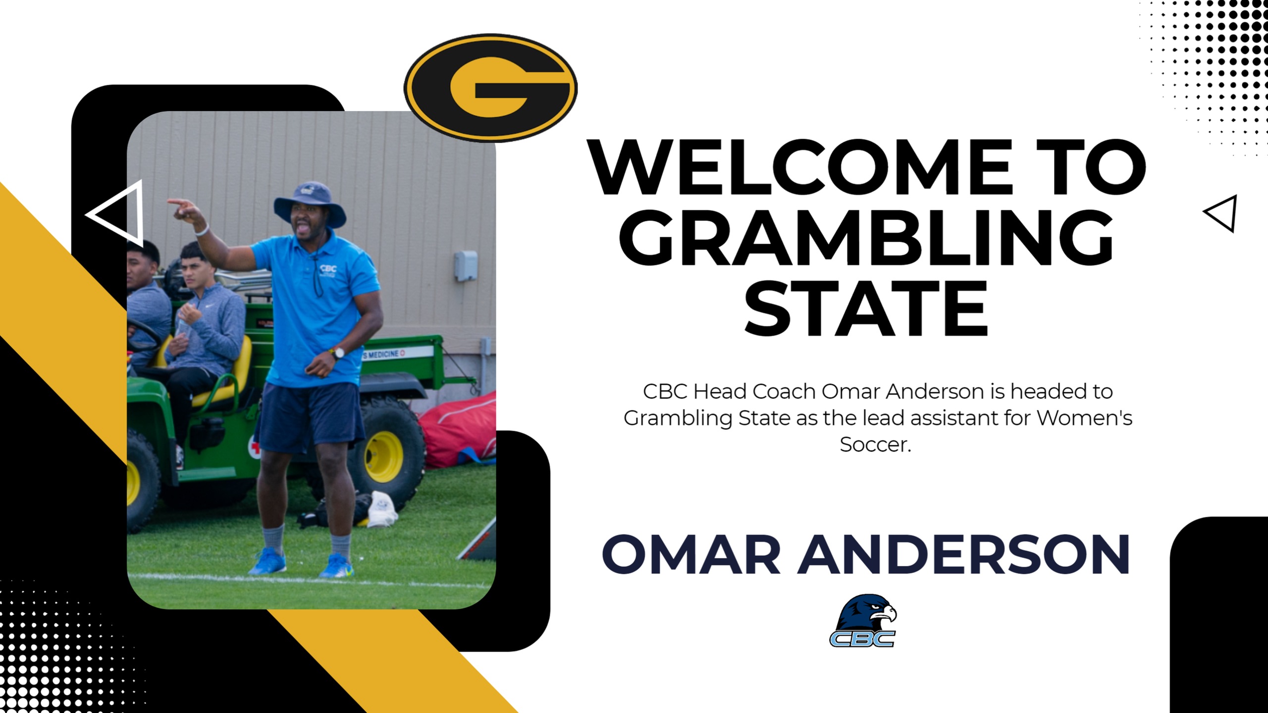 NWAC Champion Head Coach Omar Anderson Appointed Associate Head Coach at D1 Grambling State