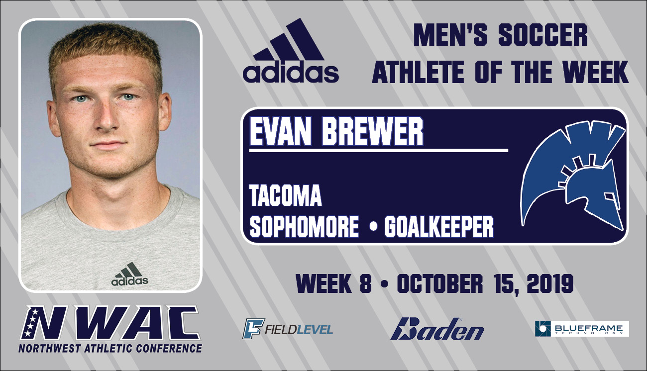 Adidas Athlete of the Week graphic for Evan Brewer