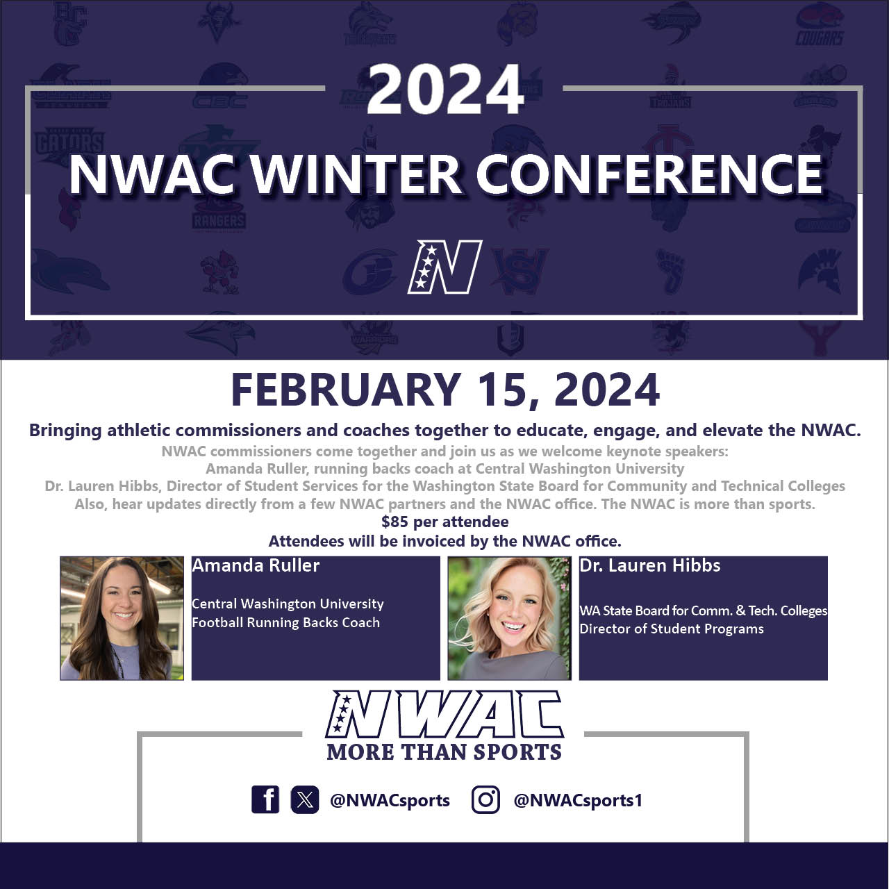 2024 NWAC Winter Conference graphic