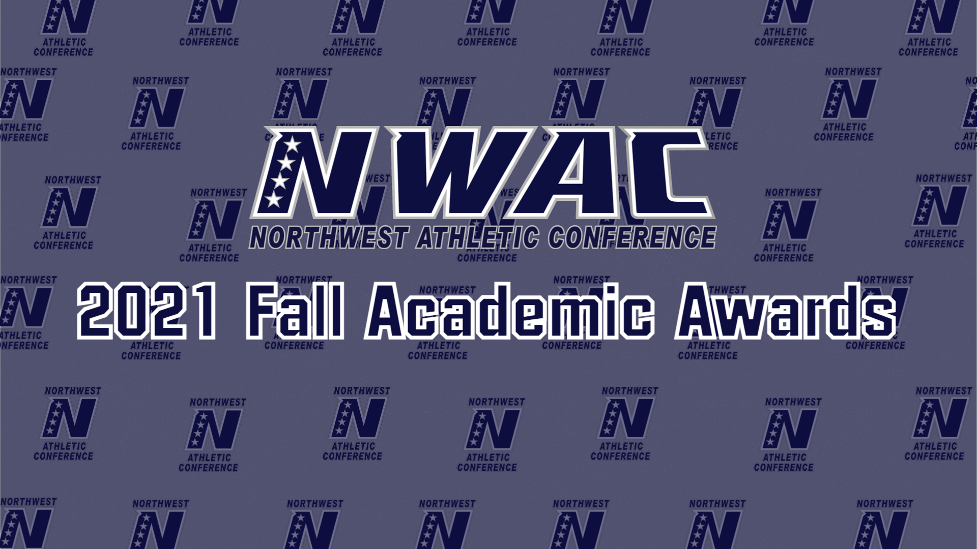 2021 NWAC Fall Academic Awards