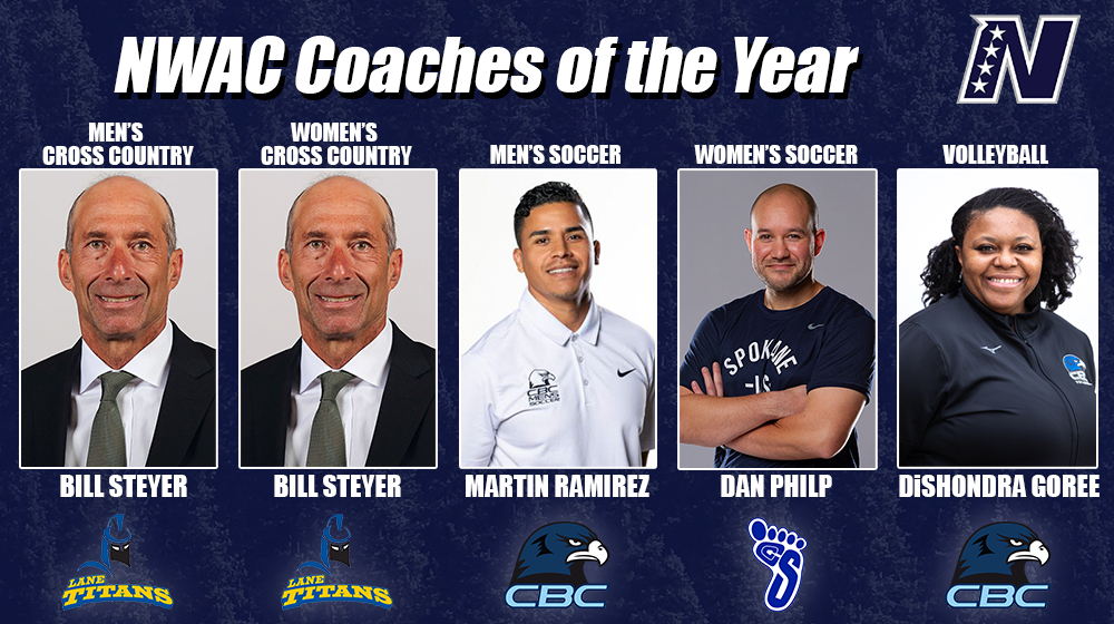 NWAC Fall Coaches of the Year Revealed