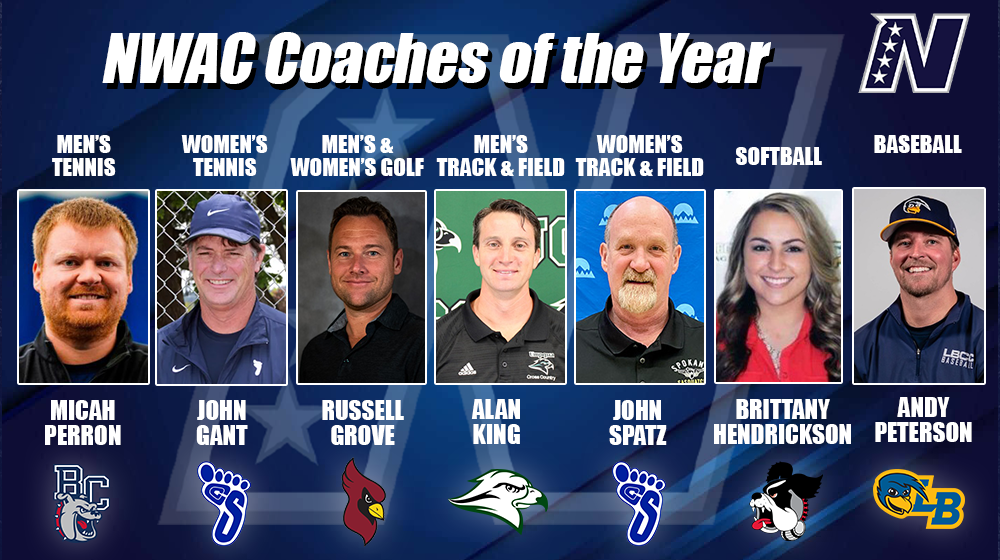 2024 NWAC Spring Coaches of the Year