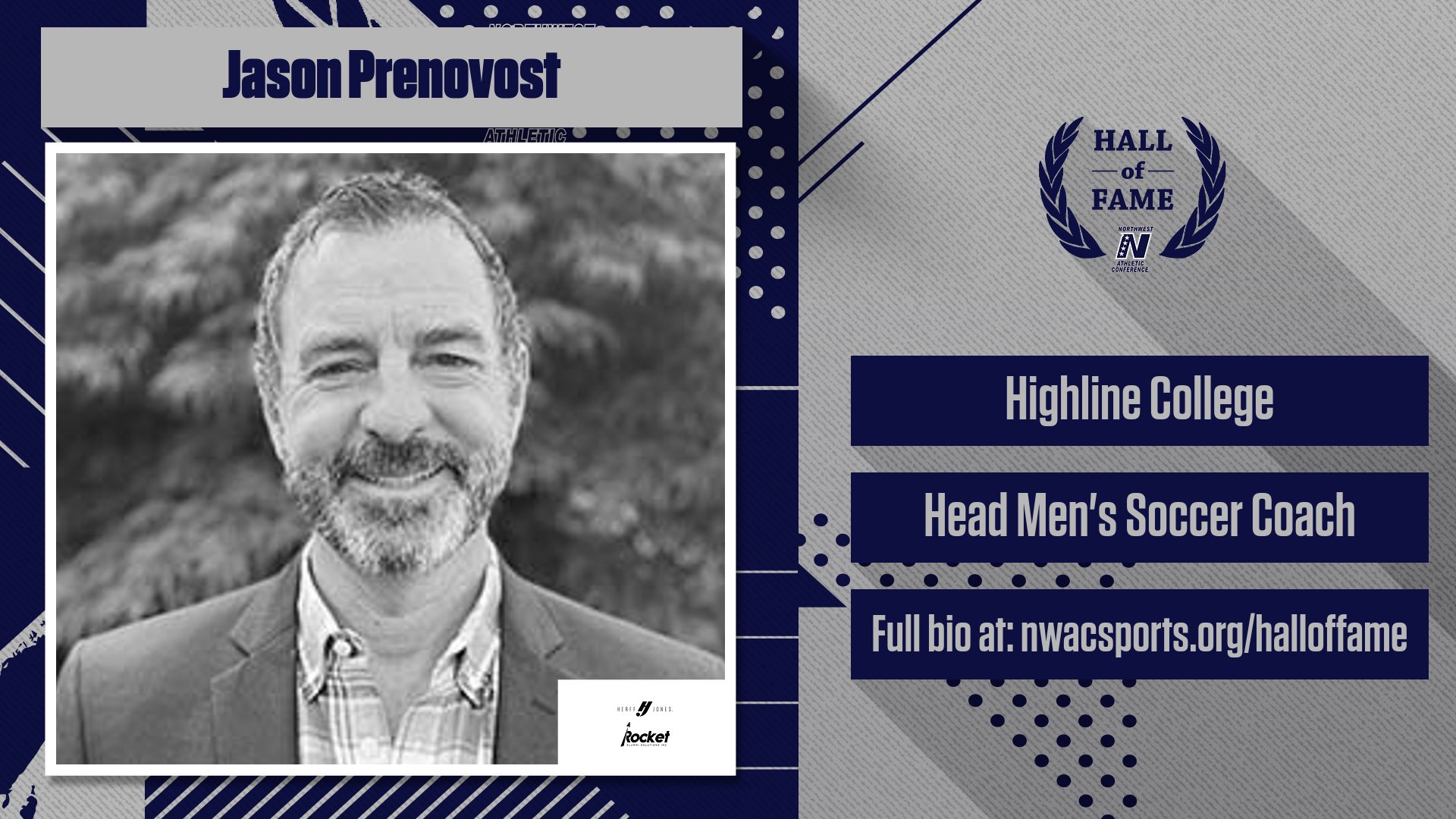 2024 NWAC Hall of Fame Inductee: Jason Prenovost, Highline College, Men's Soccer