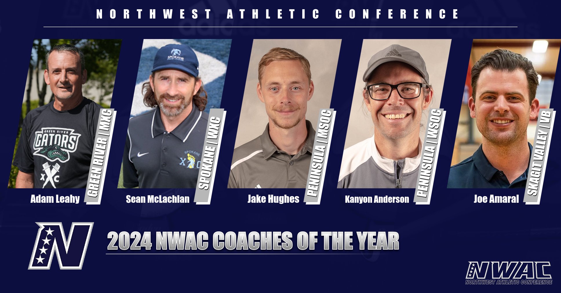 NWAC Announces 2024 Fall Coaches of the Year