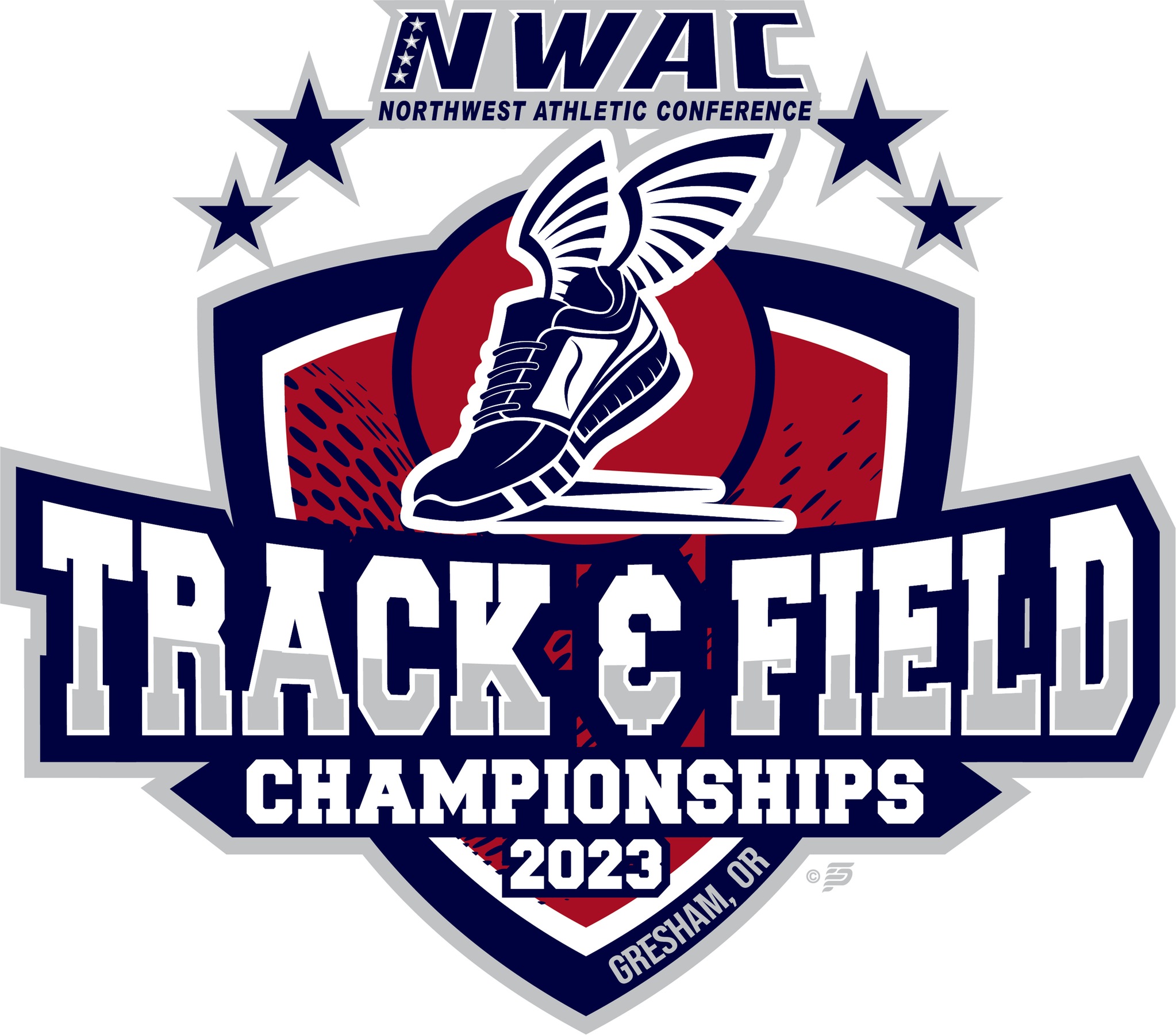 NWAC Track & Field Championships logo