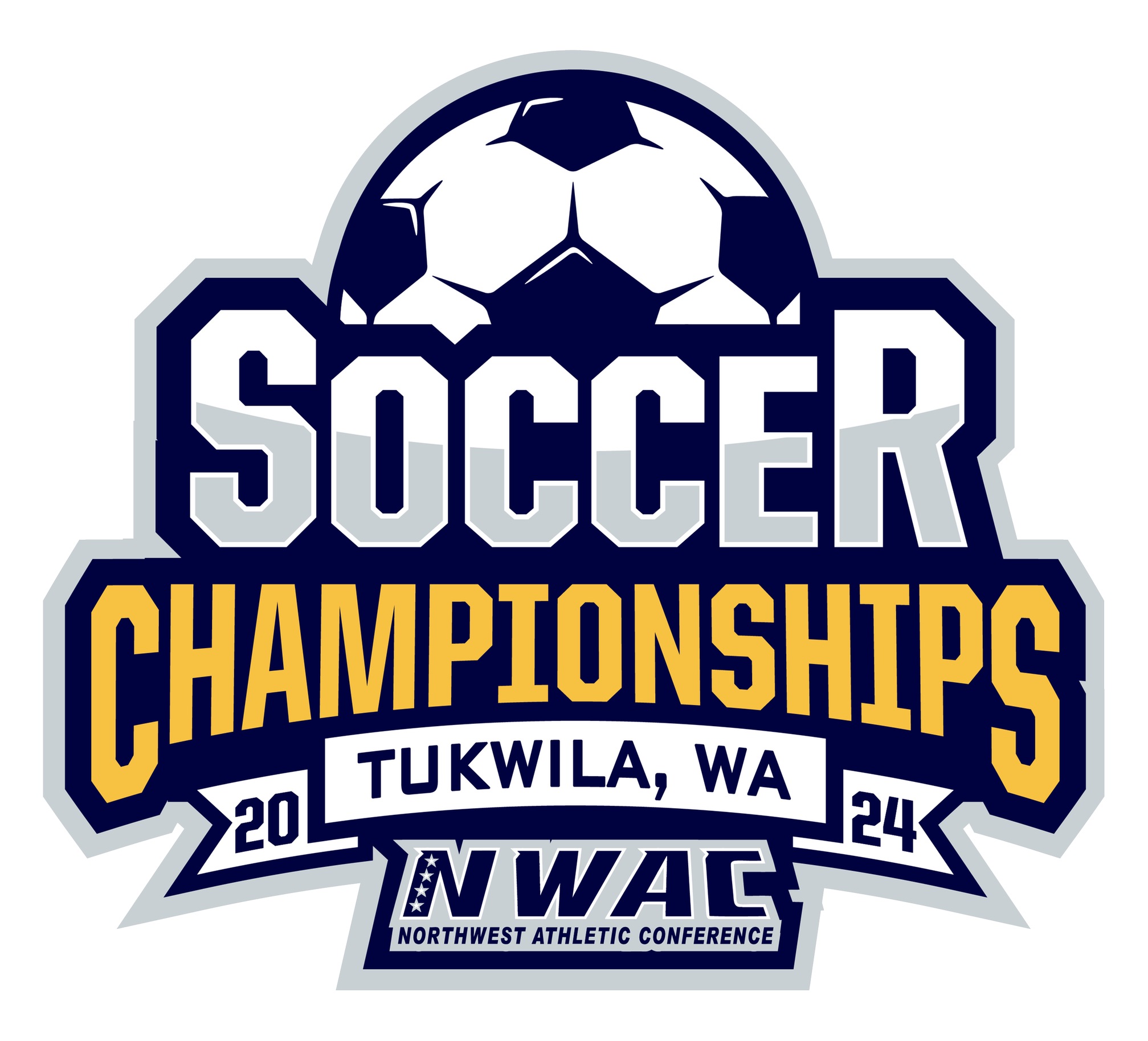 NWAC Soccer Championships logo - basic