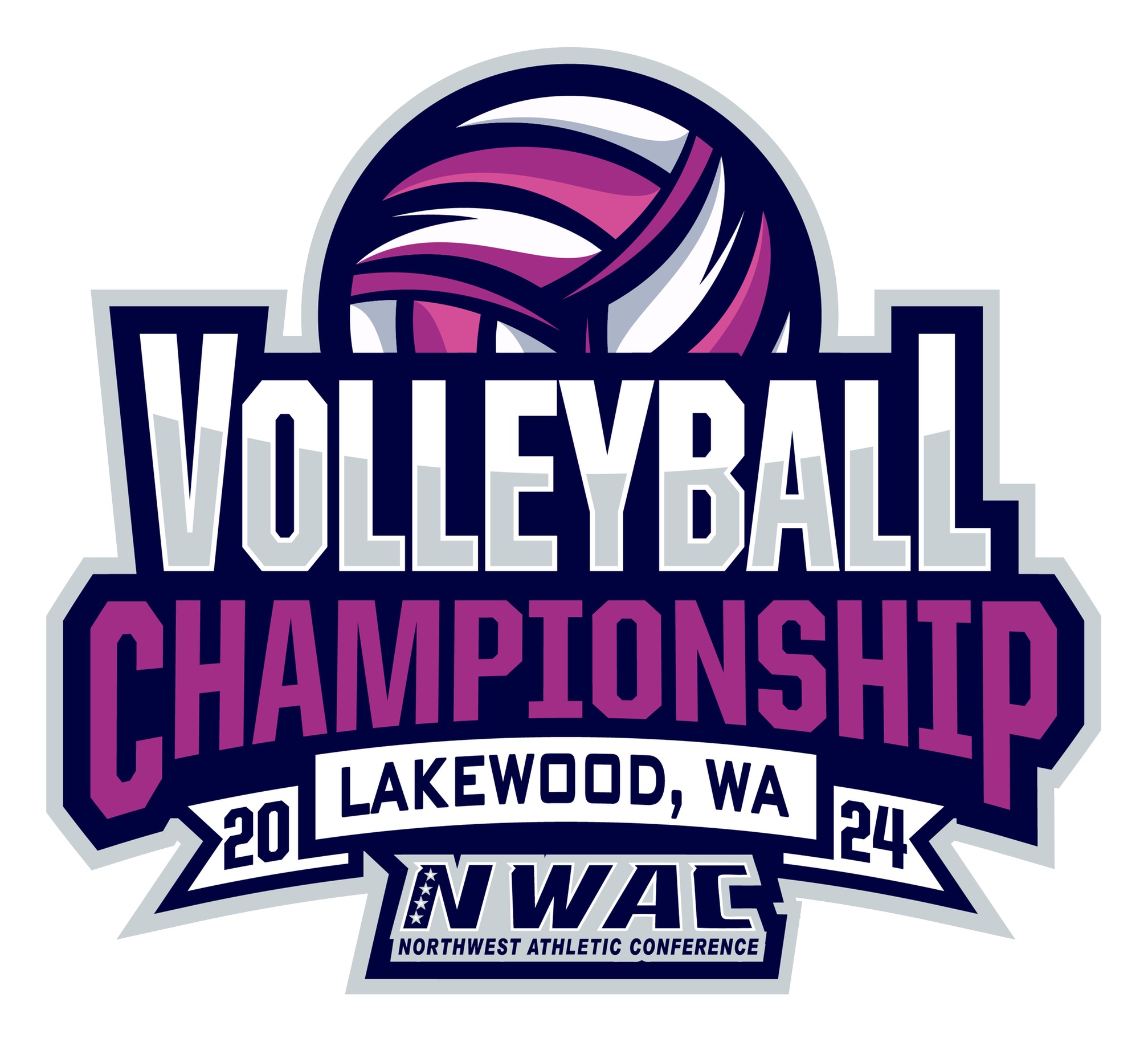 NWAC Volleyball Championship logo - basic