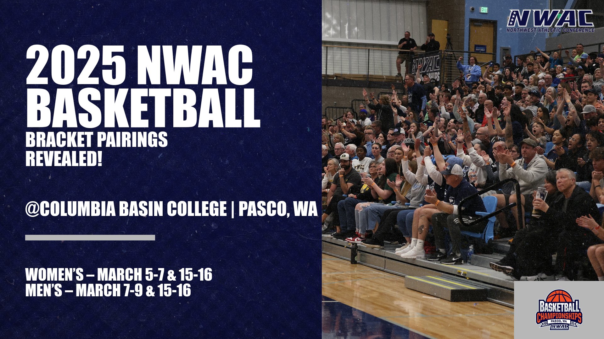 2025 NWAC Basketball Championship Bracket Pairings Revealed