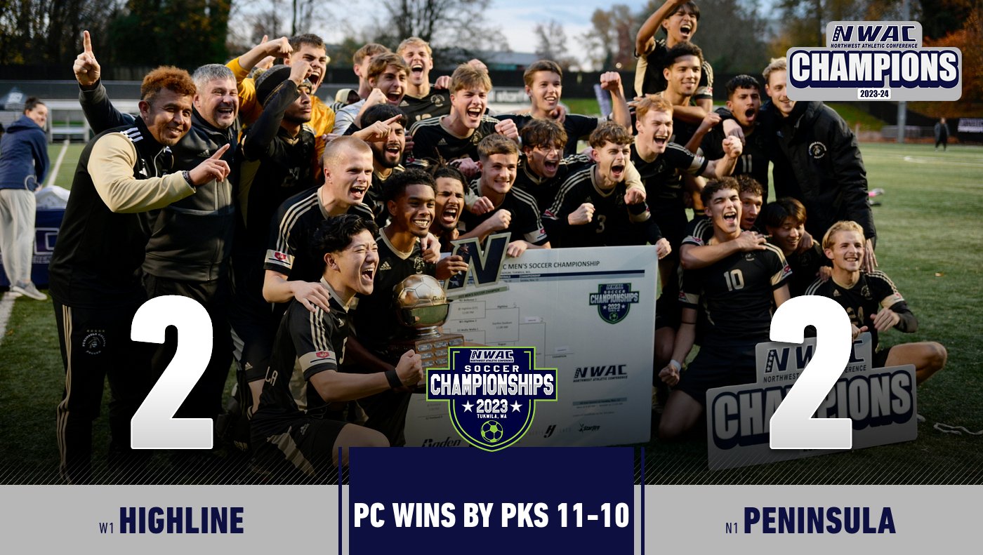 Peninsula Captures Men's Soccer Title After Dramatic 11-Round PK Shootout