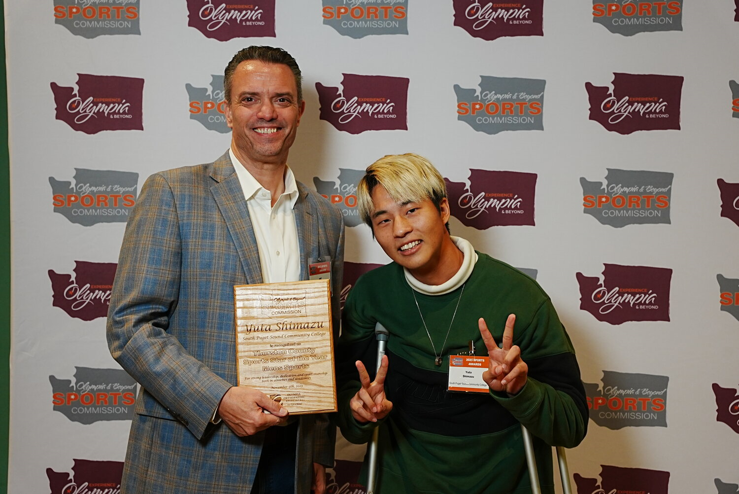 SPSCC's Yuta Shimazu Named 2023 Sports Awards' Men's Collegiate Sports Star of the Year